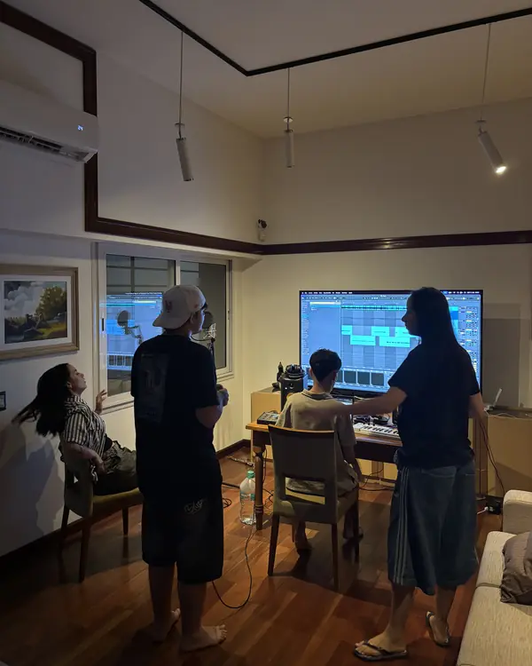 ZECHE GRUV Campamento Creativo — sesión en el estudio